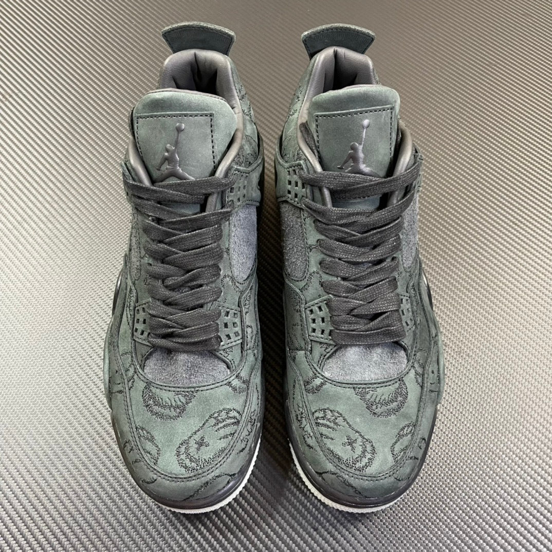 AJ4  Retro Kaws Black