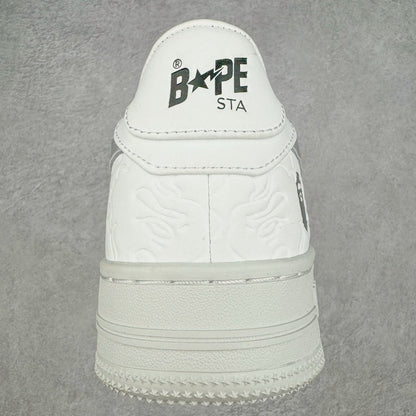 Bape STA Low White Grey