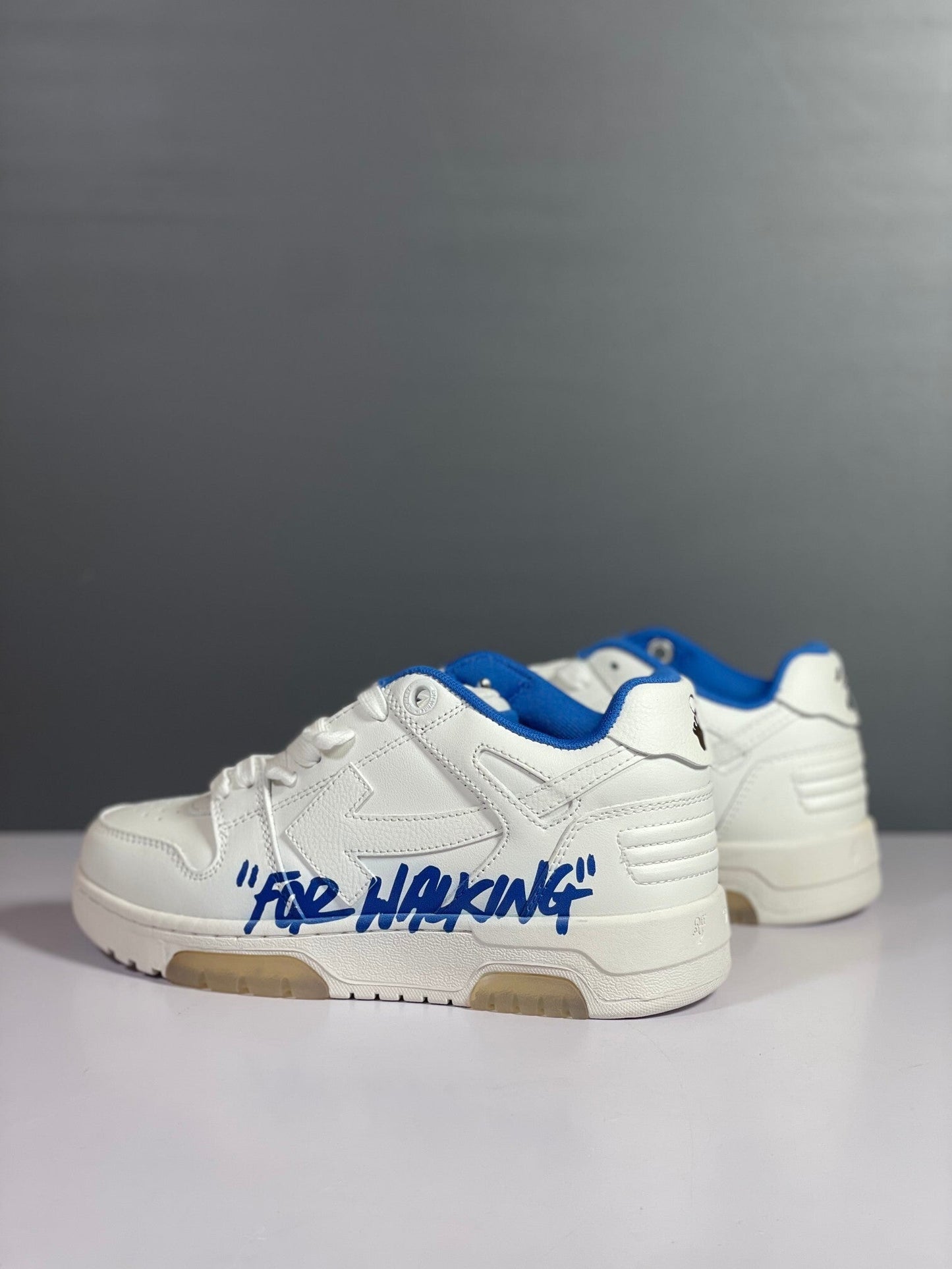 For Walking White Blue