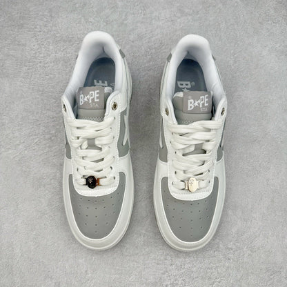 Bape STA Low #6 Grey/White