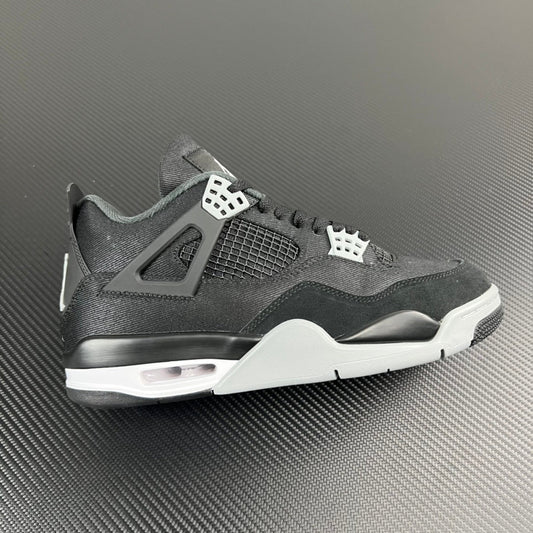 AJ4 Retro SE Black Canvas