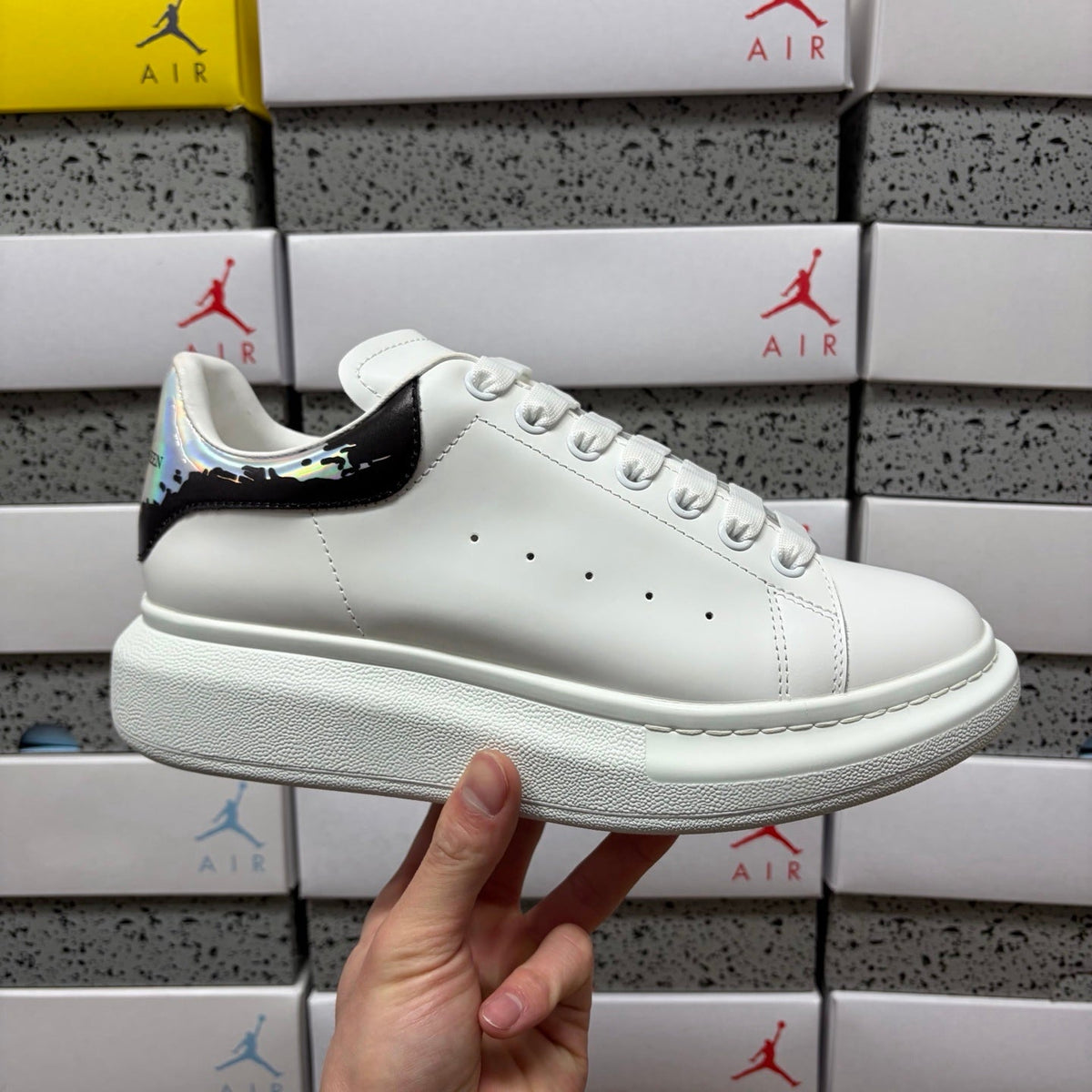 Alexander McQueen Multicolor Tinted Black