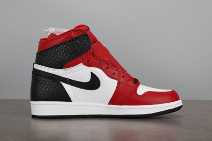 AJ1 High Satin Snake Chicago