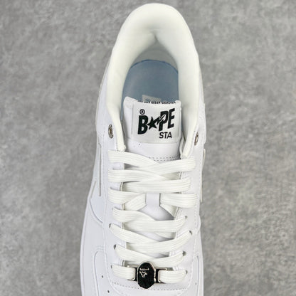 Bape STA Low White