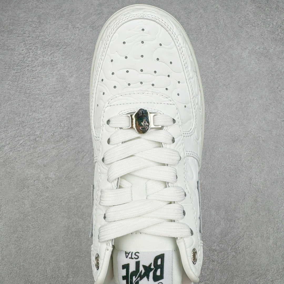 Bape STA Low White Grey