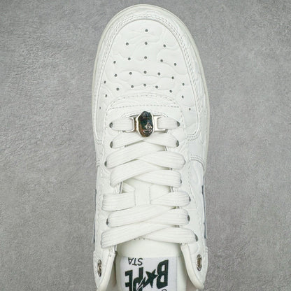 Bape STA Low White Grey