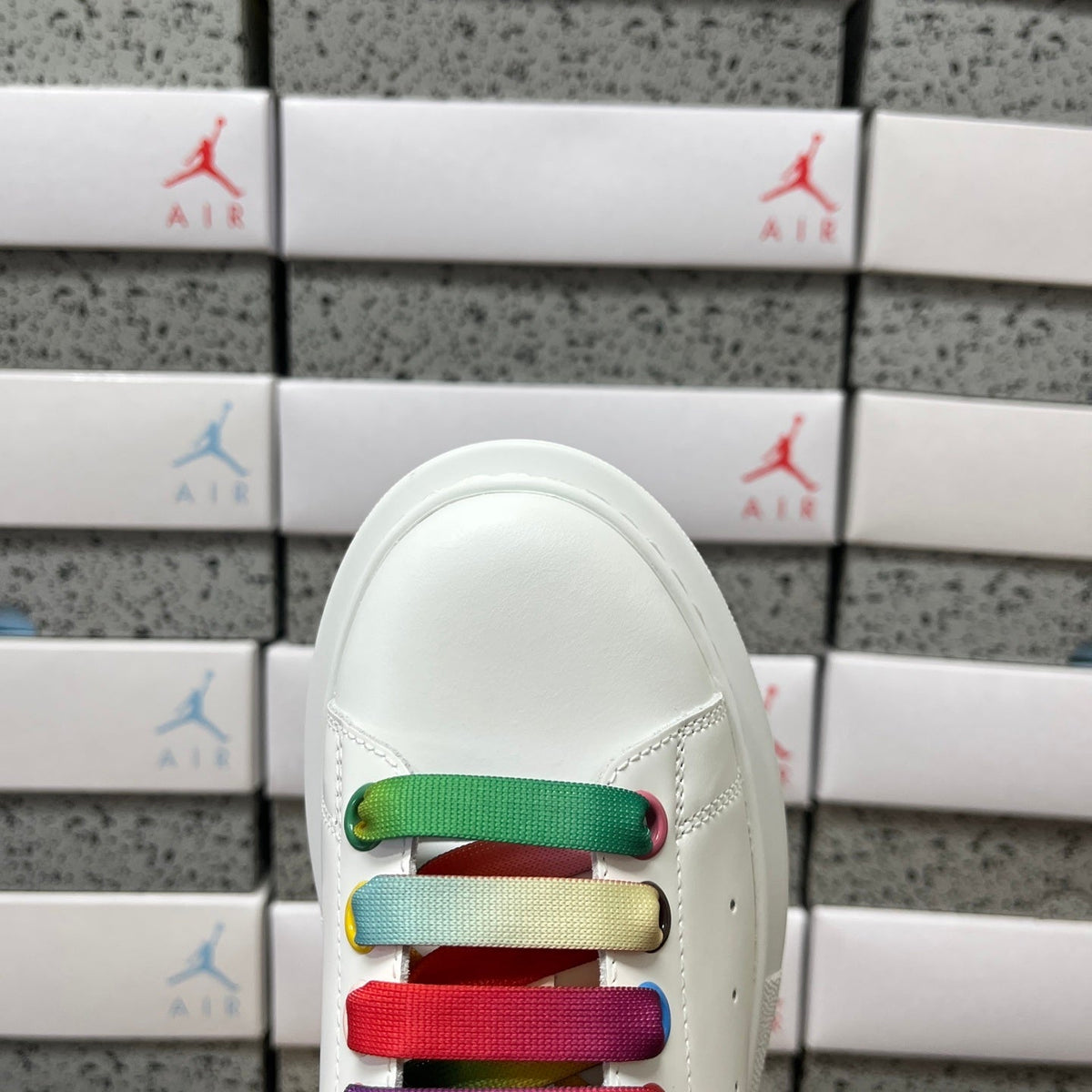 Alexander McQueen Front Rainbow
