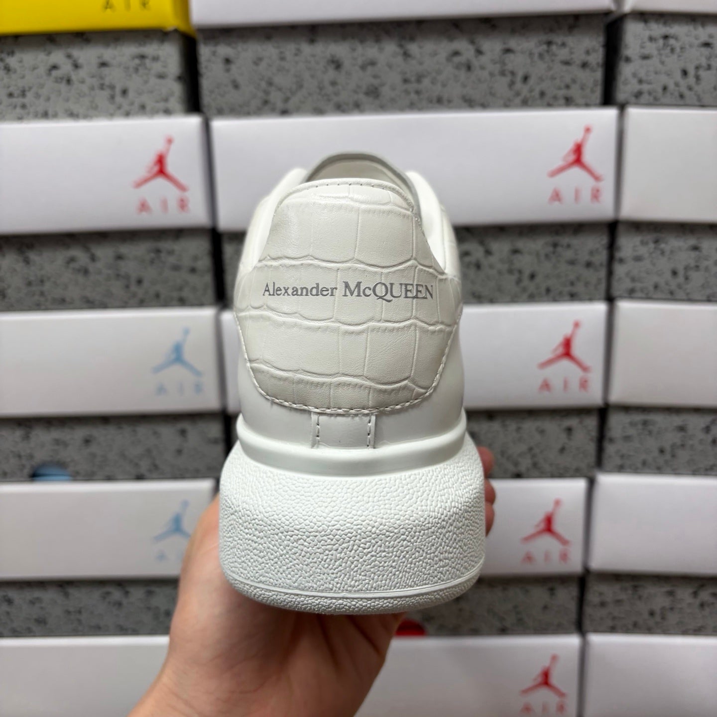 Alexander McQueen Turtle White