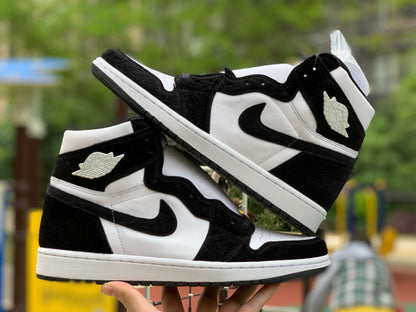 AJ1 High Black And White