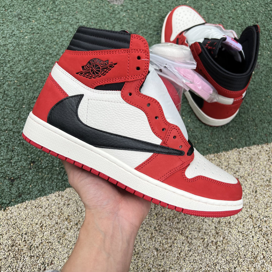 AJ1 High Wave Red