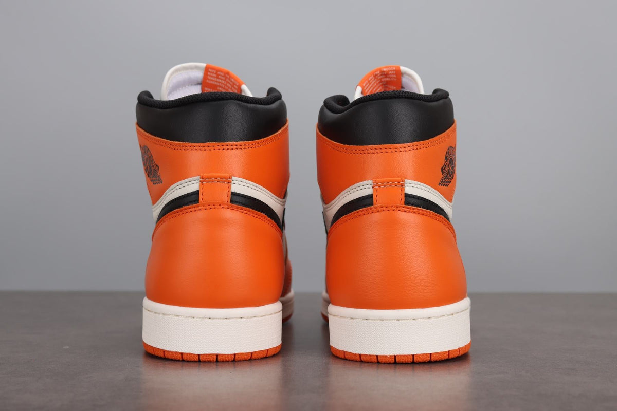 AJ1 High Obsidian Orange