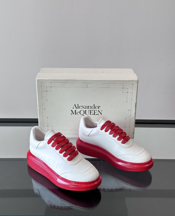 Alexander McQueen Oversized Red White