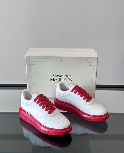 Alexander McQueen Oversized Red White