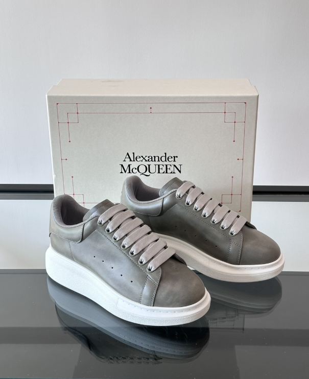 Alexander McQueen Oversized White Grey