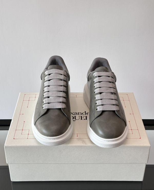 Alexander McQueen Oversized White Grey