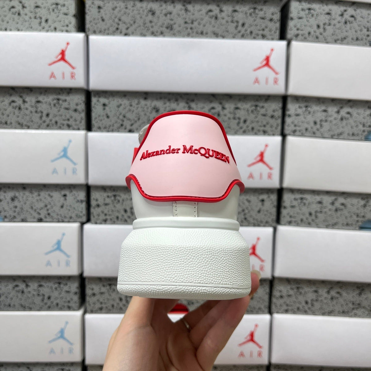 Alexander McQueen Pink & Red