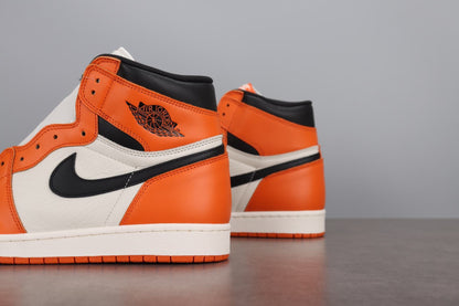 AJ1 High Obsidian Orange