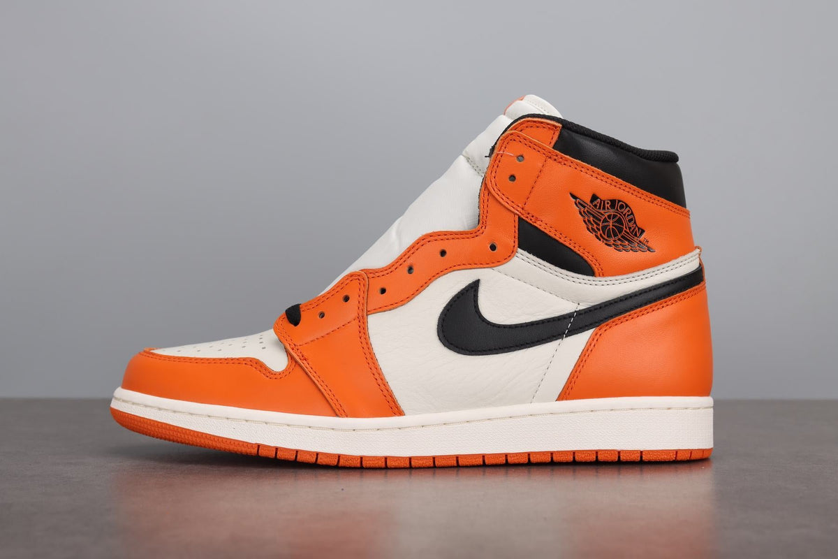 AJ1 High Obsidian Orange