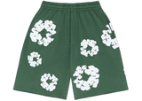 Denim Tears The Cotton Wreath Shorts Green