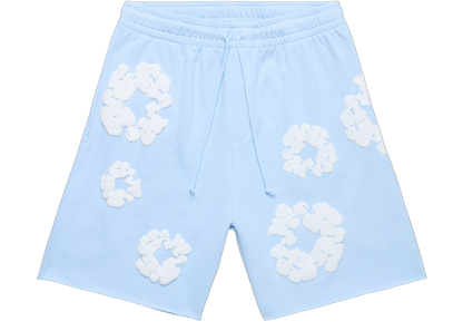 Denim Tears The Cotton Wreath Shorts Powder Blue