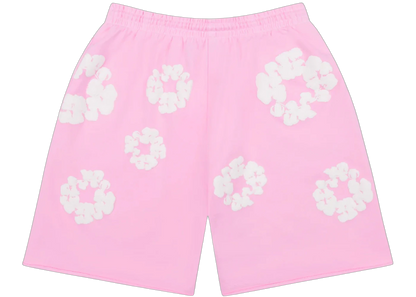 Denim Tears The Cotton Wreath Shorts Powder Pink