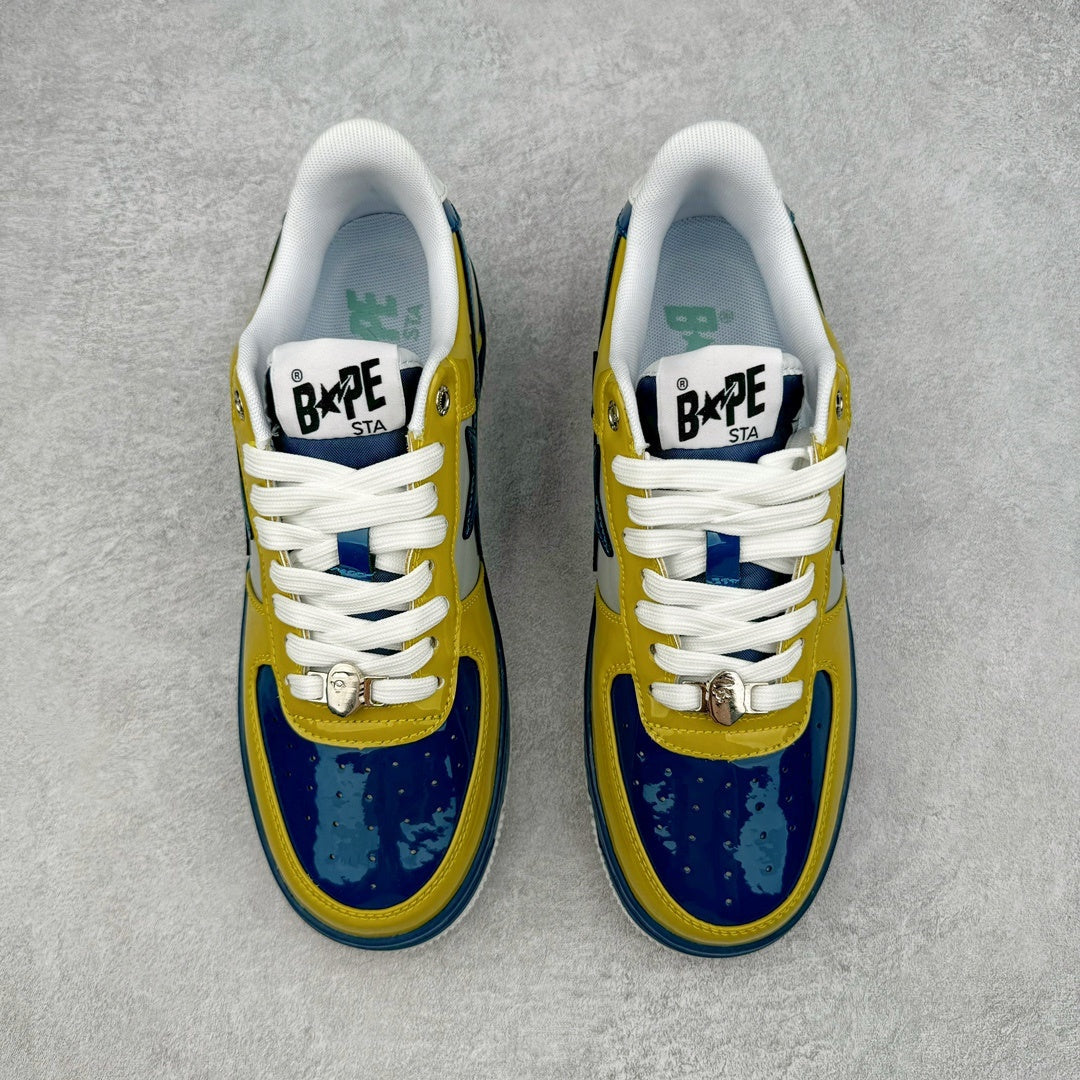 Bape STA Low Yellow/Blue/White