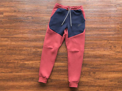 Conjunto Tech Fleece Bordô e Azul
