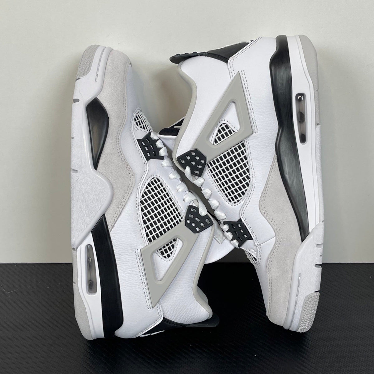 AJ4 Military Black