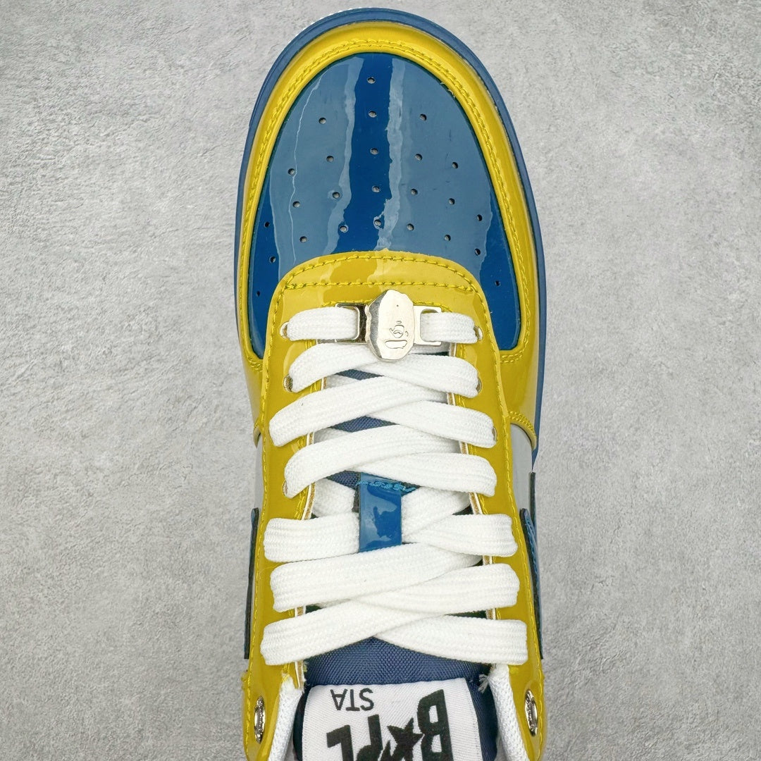 Bape STA Low Yellow/Blue/White