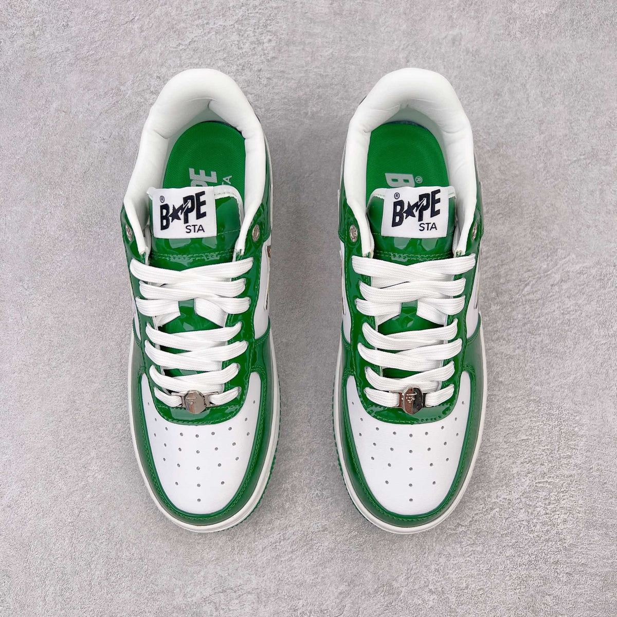 Bape STA Low Green/White