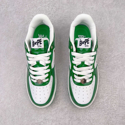Bape STA Low Green/White