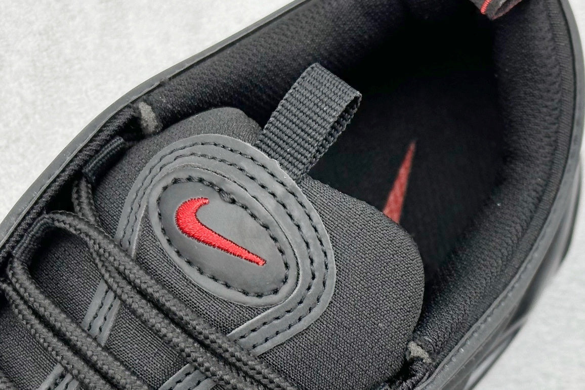 97 All-Over Print Black Red