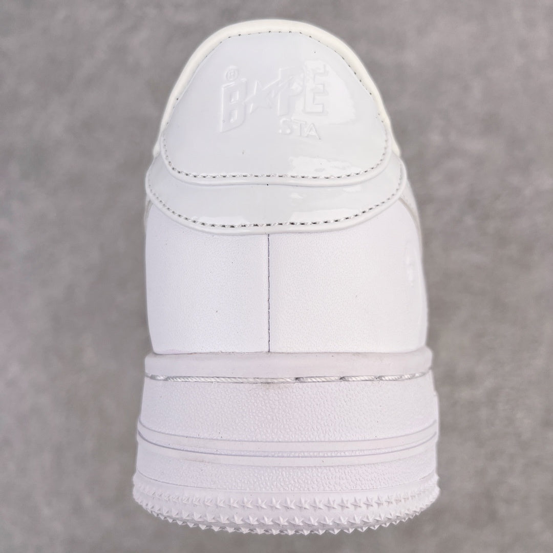 Bape STA Low White