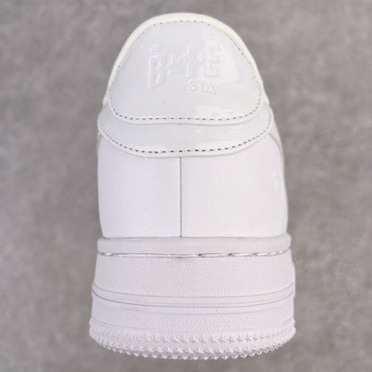 Bape STA Low White