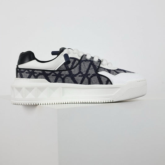 Valentino One Stud XL White/Blue