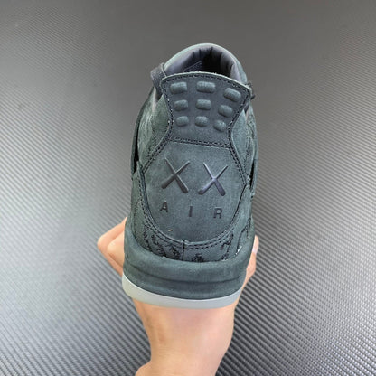 AJ4  Retro Kaws Black