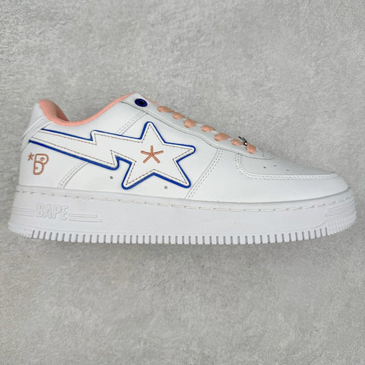 Bape STA Low BAPY White Pink