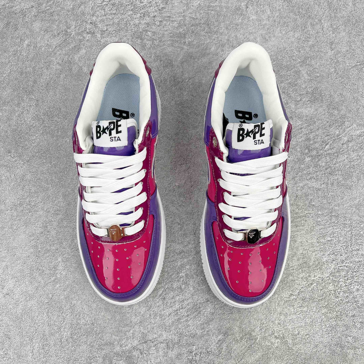 Bape STA Low Camo Combo - Purple