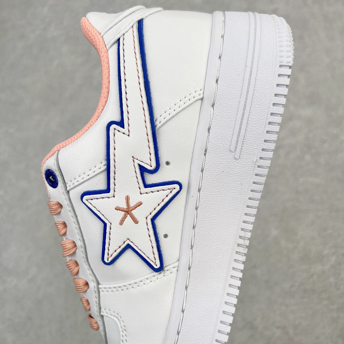 Bape STA Low BAPY White Pink