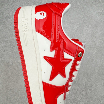 Bape STA Low White/Red