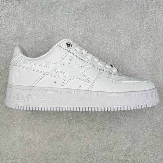 Bape STA Low White