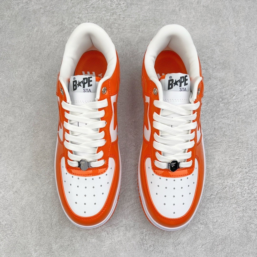 Bape STA Low Orange
