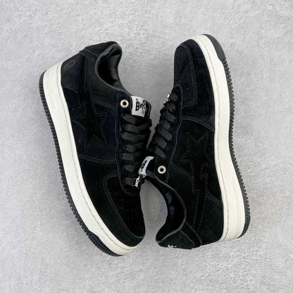 Bape STA Low Black Suede