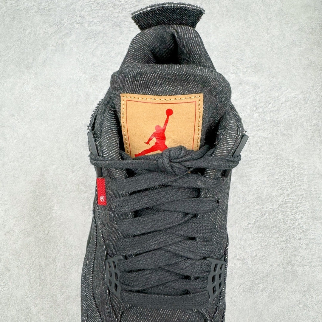 AJ4 Black Levis