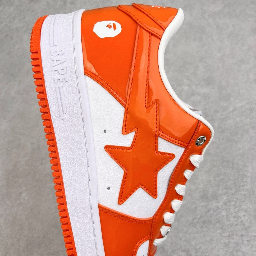Bape STA Low Orange