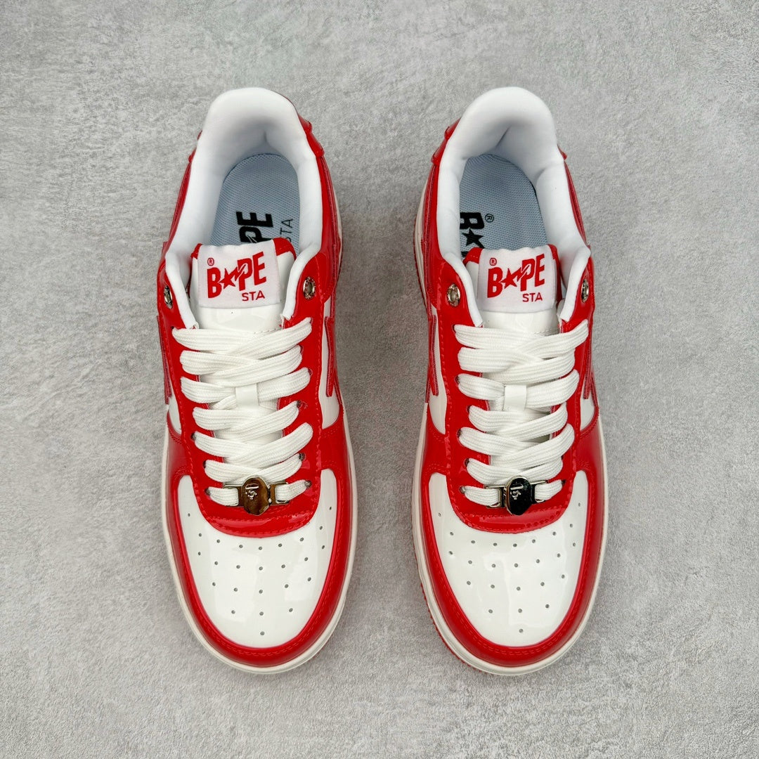Bape STA Low White/Red