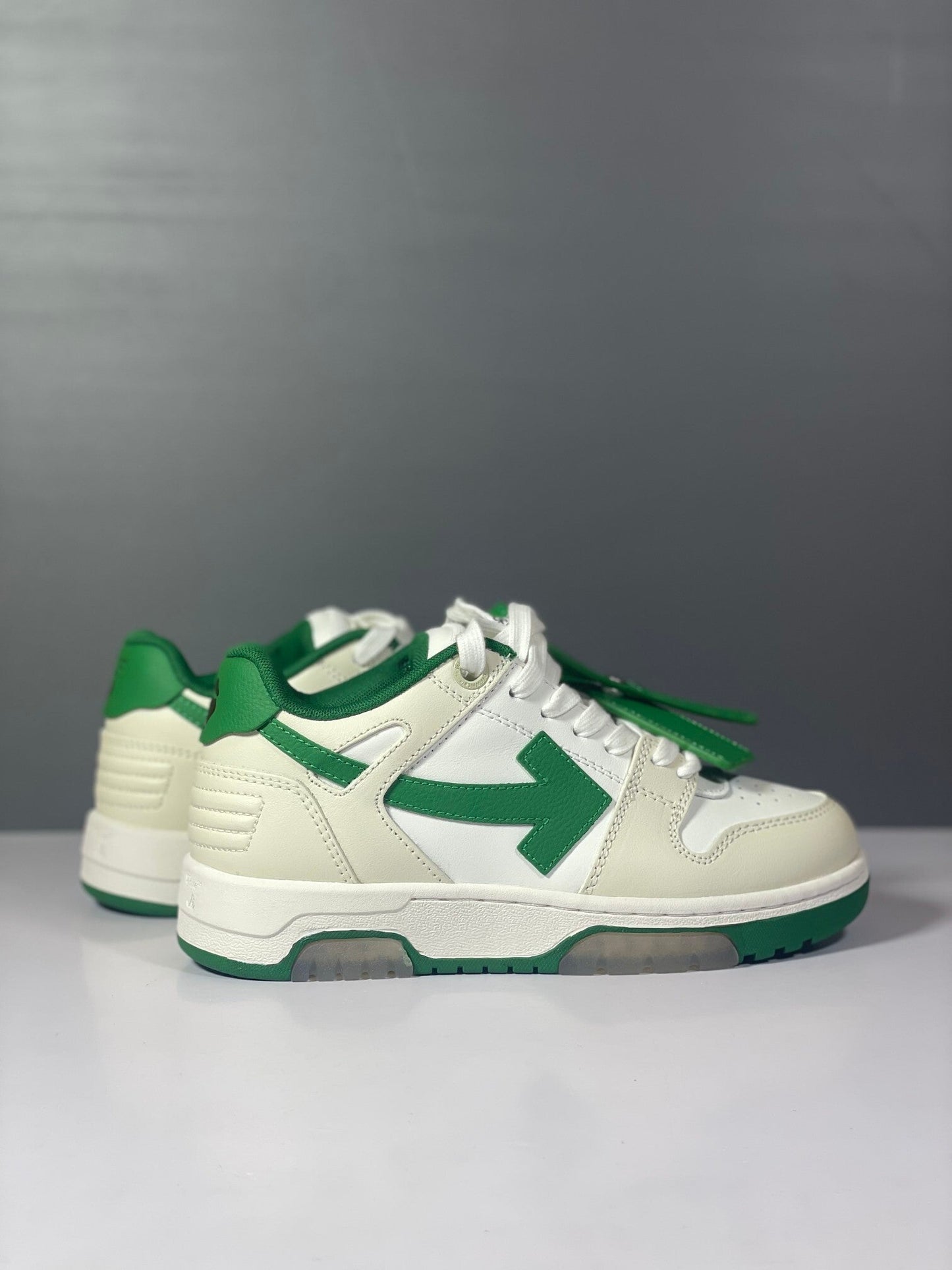 Out Of Office Green White Cream