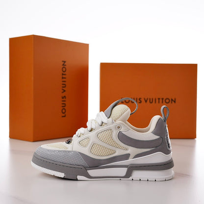 Skate Cinza e Branco