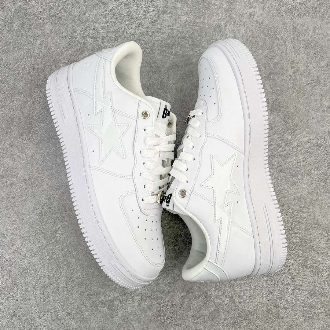 Bape STA Low White