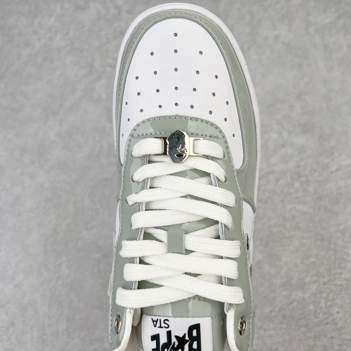 Bape STA Low White Grey